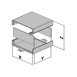 Contenitore in plastica EC10-100-14