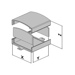 Contenitore in plastica EC10-100-134