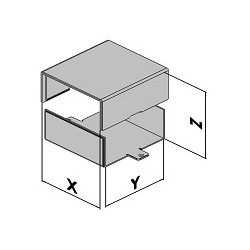 Contenitore in plastica EC10-200-14