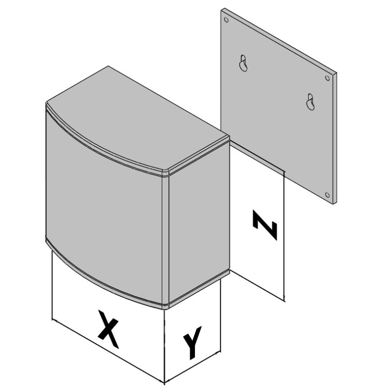 Cofanetto in plastica EC30-470-37