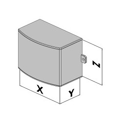 Cofanetto in plastica EC30-470-34