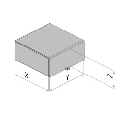 Contenitore in plastica EC10-300-04
